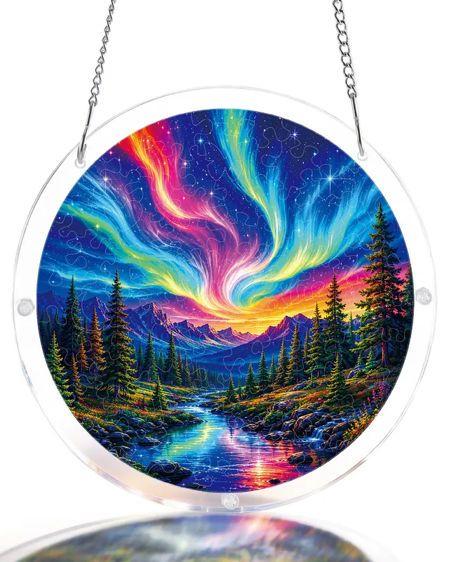 kaayee-suncatcher-aurora-mountain-fensterbild-medium image 1