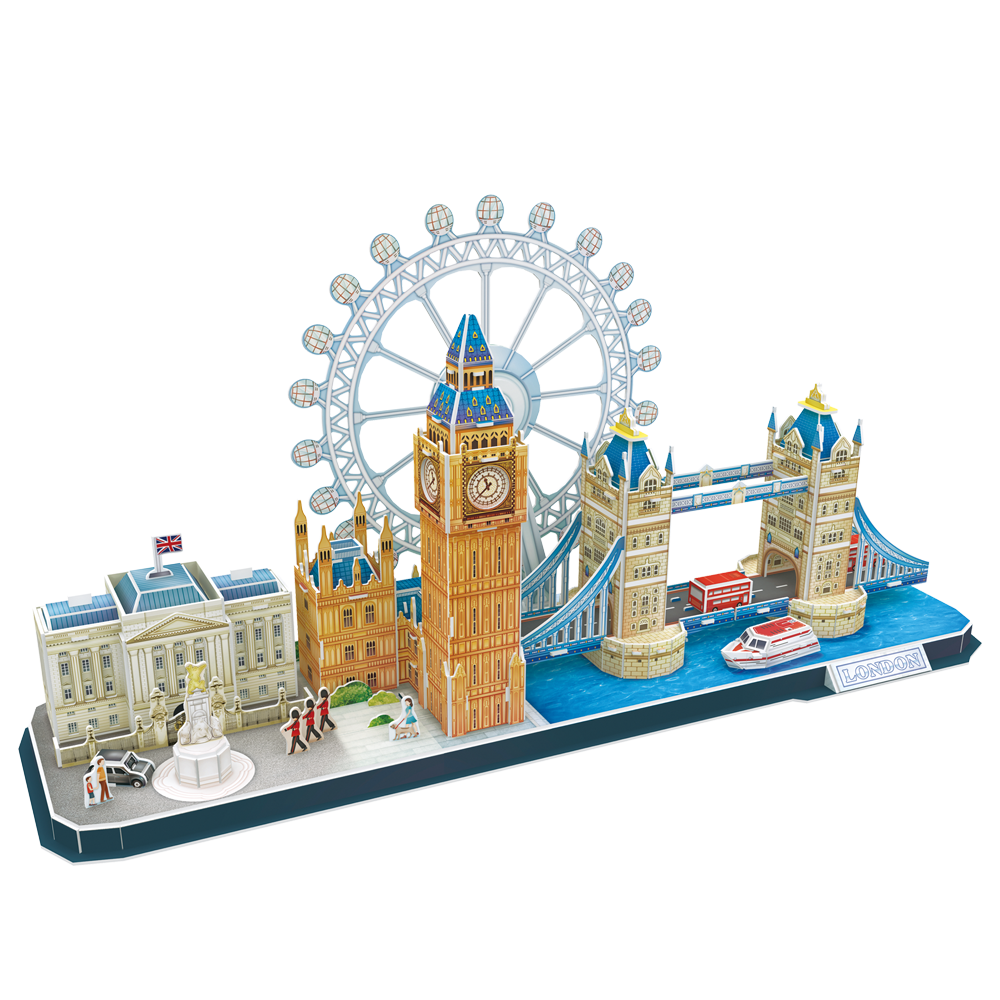 cubic-fun-city-line-mc253h-london-3d-puzzle-skyline image 2
