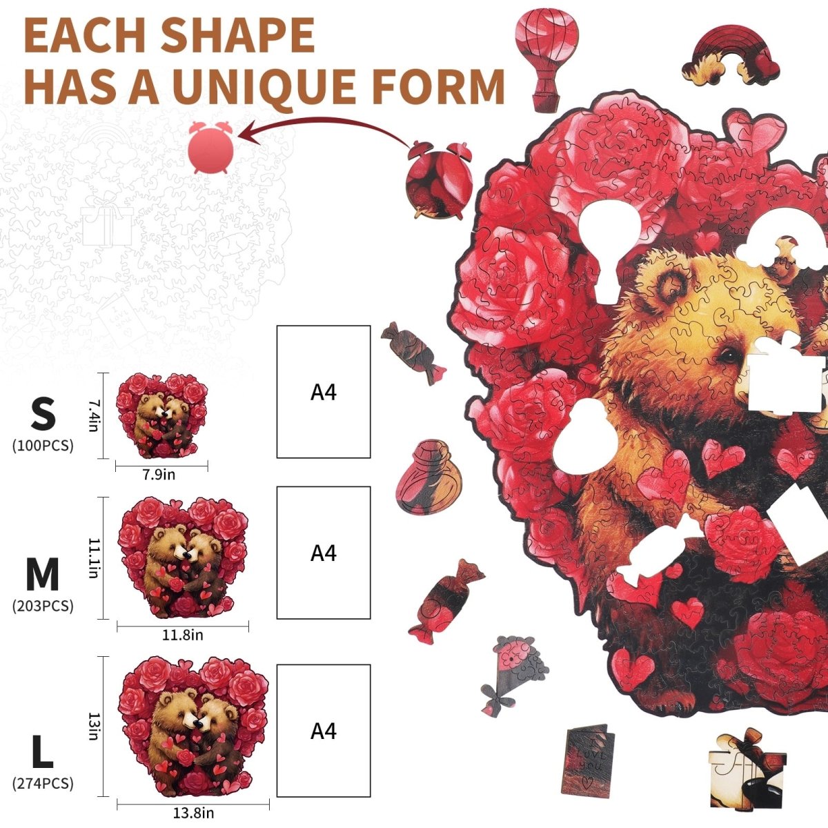 kaayee-wooden-eternal-embrace-holzpuzzle-small-pocket image 3