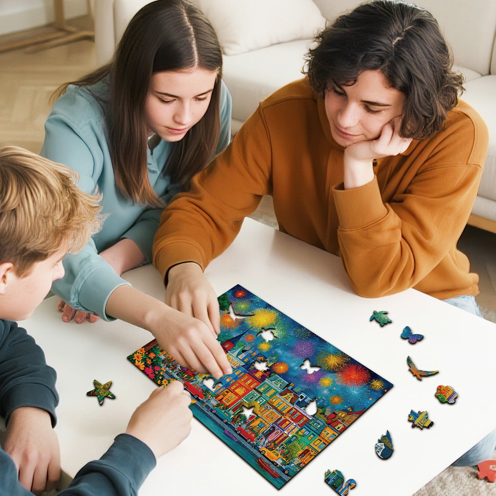 kaayee-wooden-puzzle-brilliant-nightfire-holzpuzzle-medium-schwer image 6