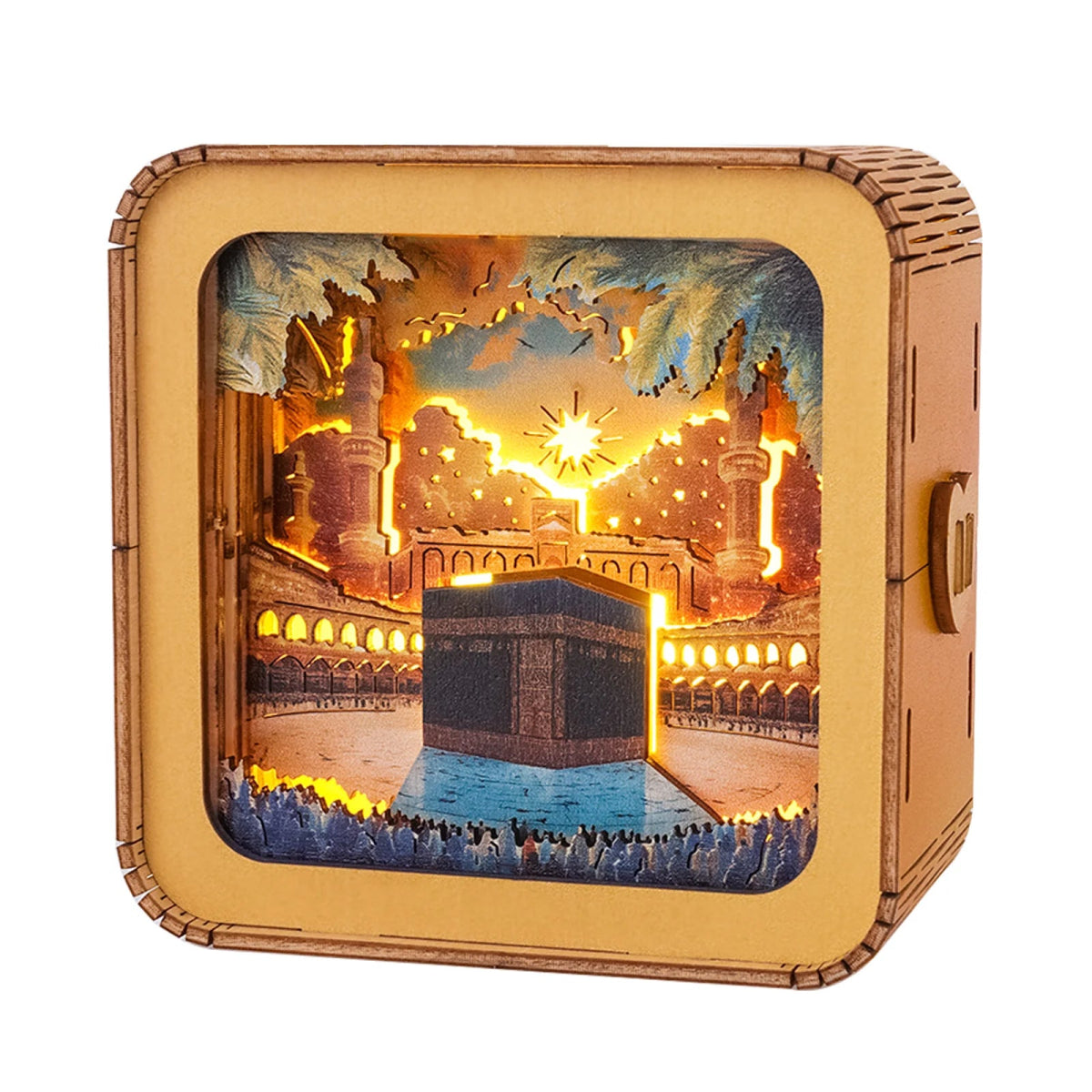 kaayee-night-light-holy-makkah-nachtlicht-kaaba-solo image 1