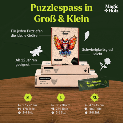magicholz-regenbogenfeder-eule-holzpuzzle-vogelmotiv-bunt image 6