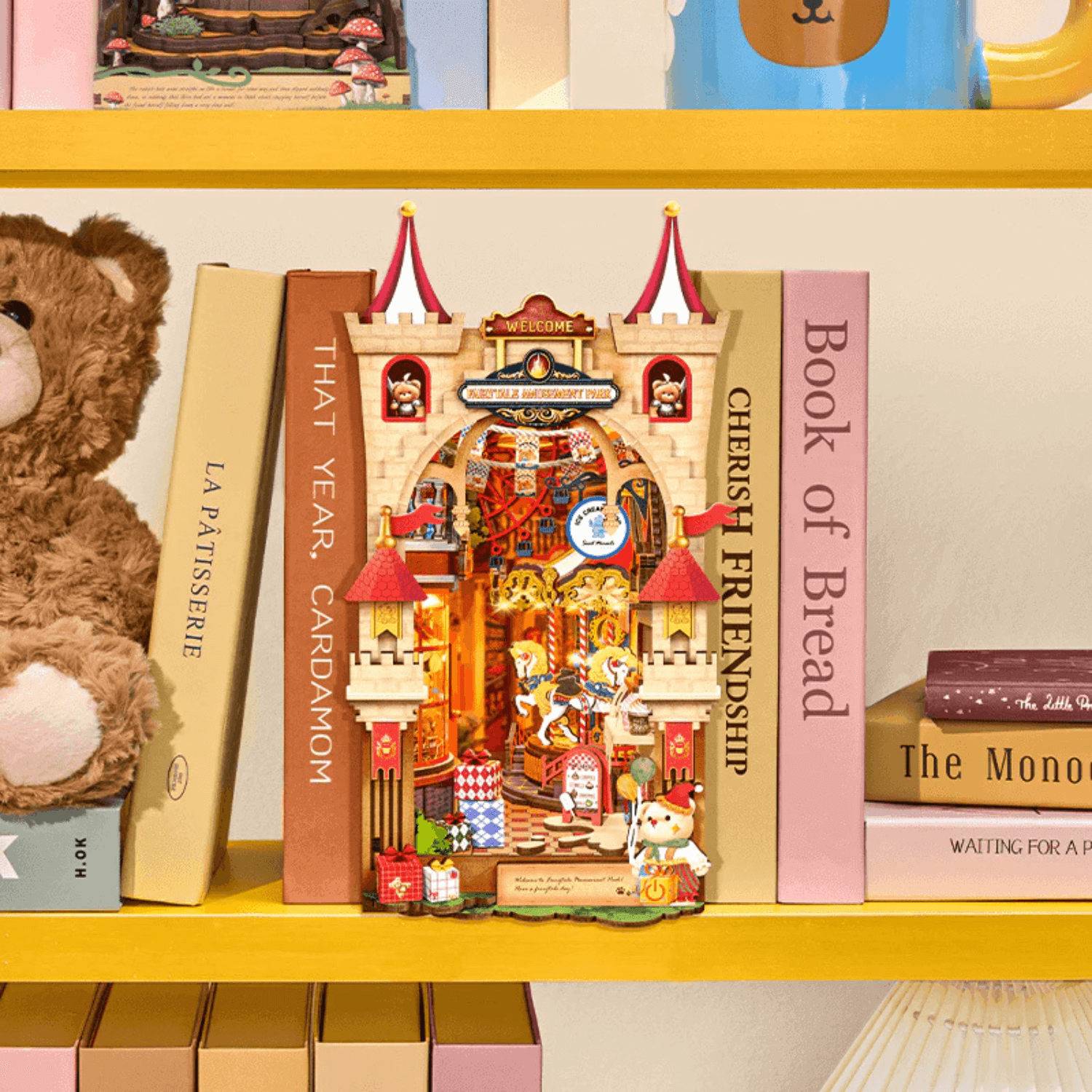 magicholz-book-nook-fairytale-amusement-park-jahrmarkt-mit-licht image 8