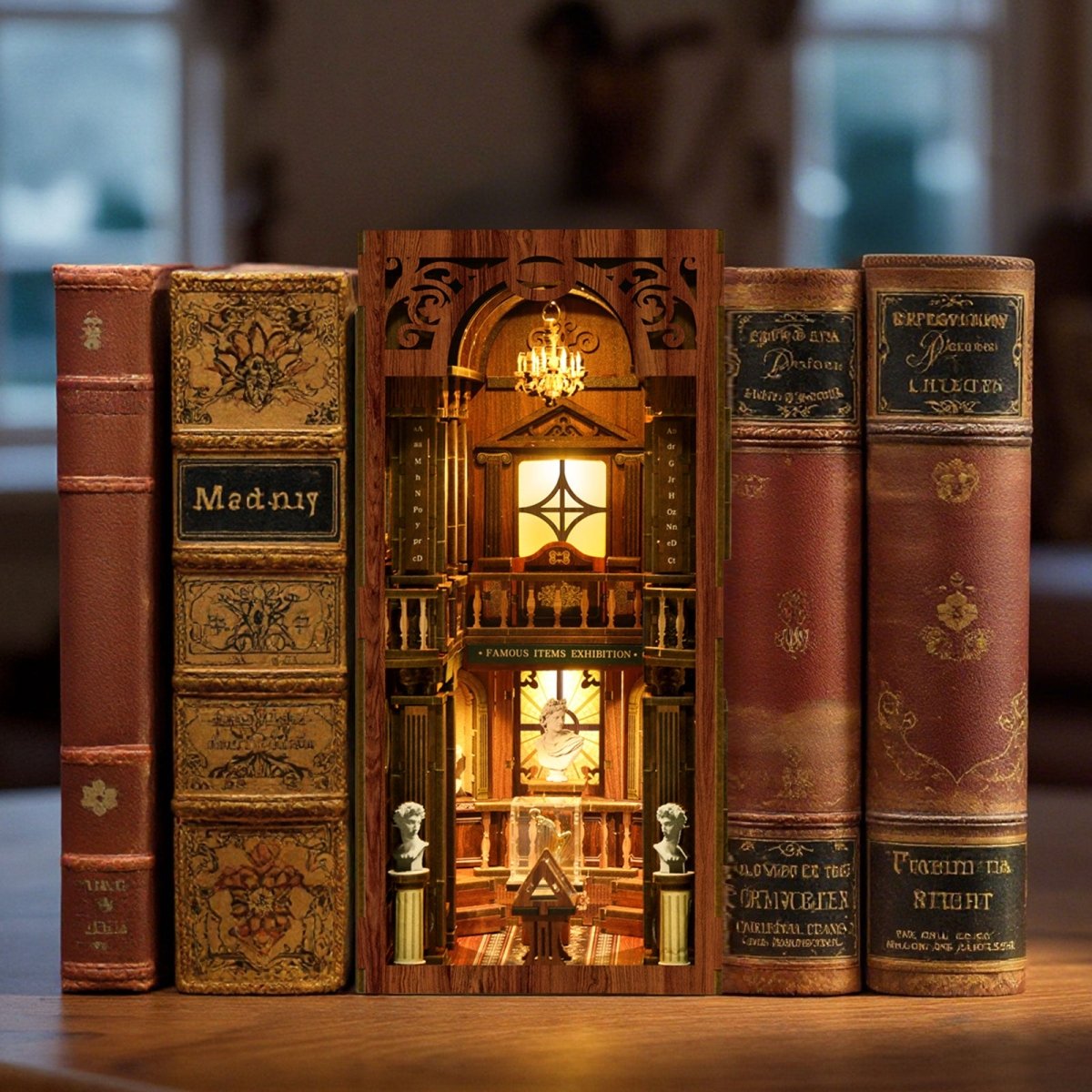 kaayee-book-nook-kit-philosophical-library-booknook image 4