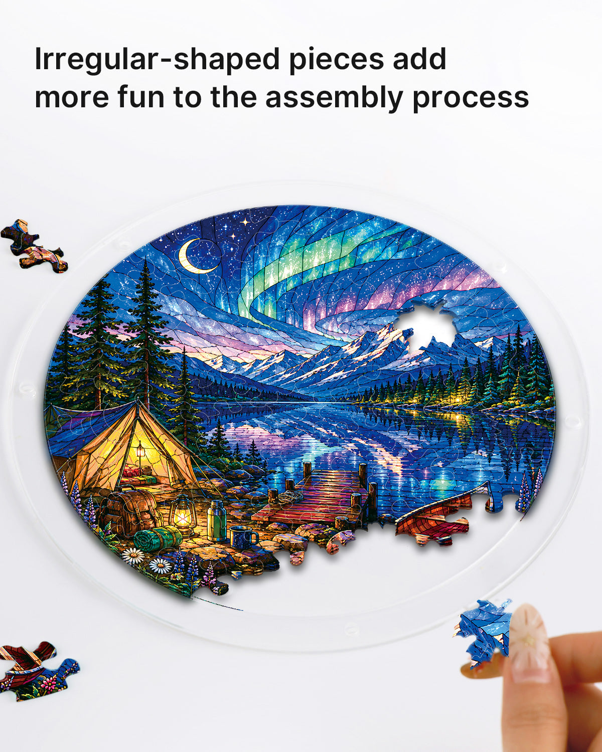 kaayee-suncatcher-puzzle-aurora-lakeside-fensterbild-medium image 2