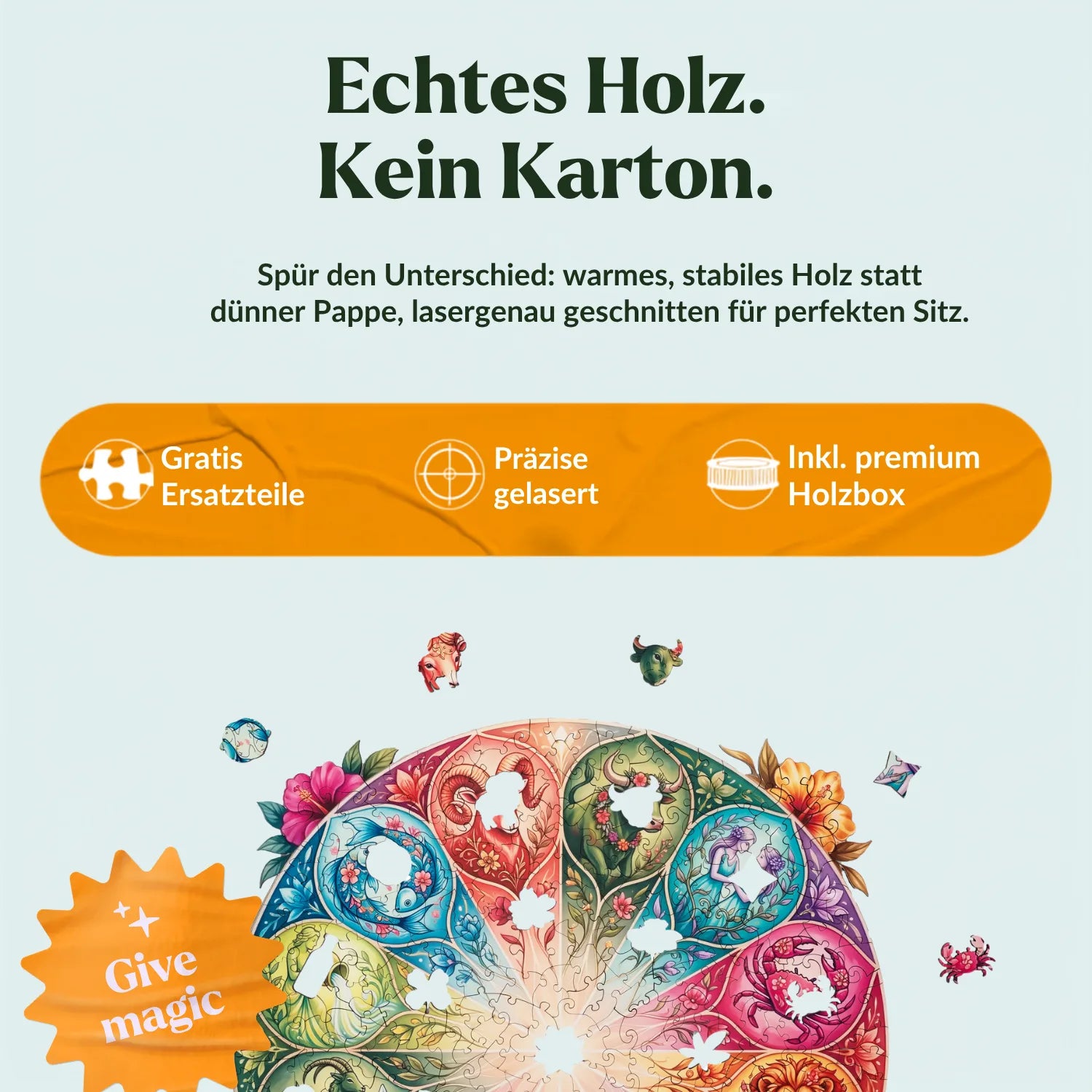 magicholz-holzpuzzle-sternzeichen-mandala-puzzle-350-teile image 3