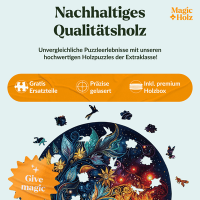 magicholz-mystische-blumen-galaxie-mandala-holzpuzzle-tiere image 3