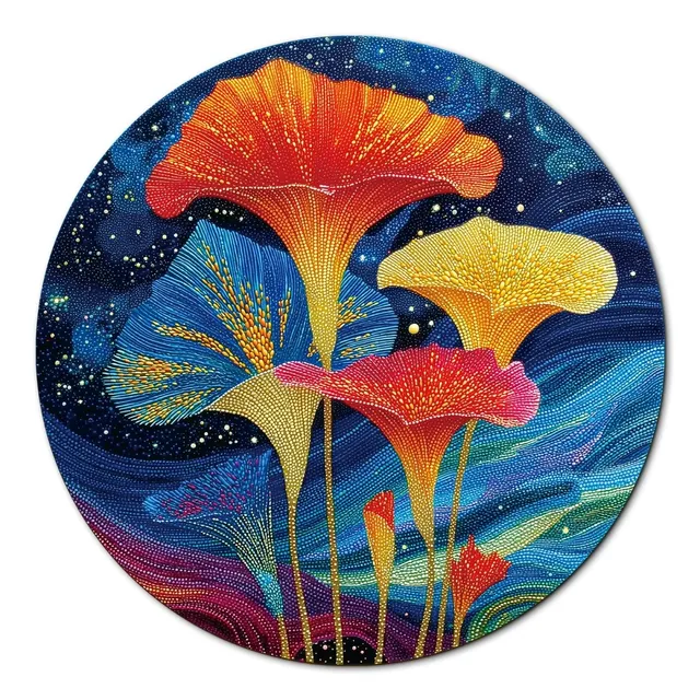 kaayee-garden-of-luminous-bloom-puzzle-1000-teile-eco-white image 1