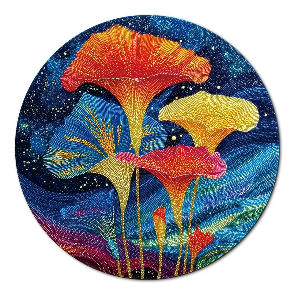 kaayee-garden-of-luminous-bloom-puzzle-1000-teile-eco-white image 1