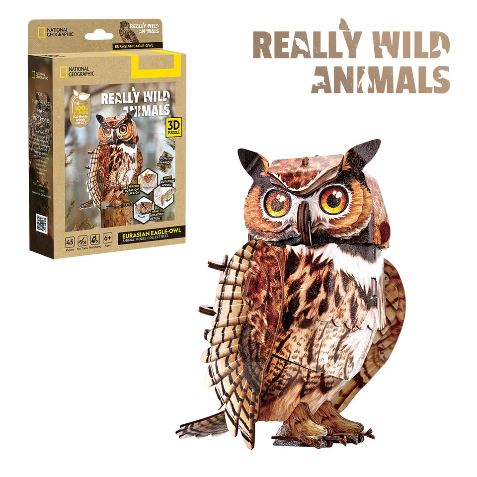 cubic-fun-really-wild-animals-ds1188h-uhu-3d-puzzle-vogelfigur image 1