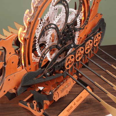 magicholz-mechanischer-bausatz-wikinger-drachenschiff-holzmodell image 2
