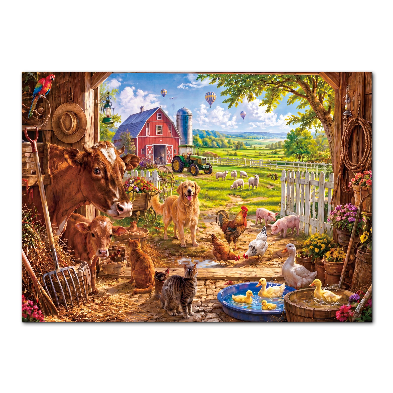 kaayee-sunny-farmyard-puzzle-1000-teile-standard-edition image 1