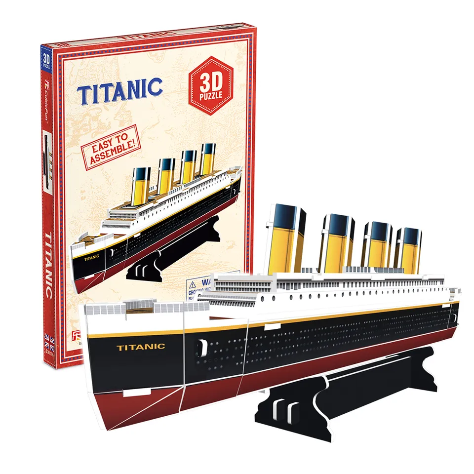 cubicfun-architecture-entry-s3017h-titanic-3d-puzzle-schiff image 1