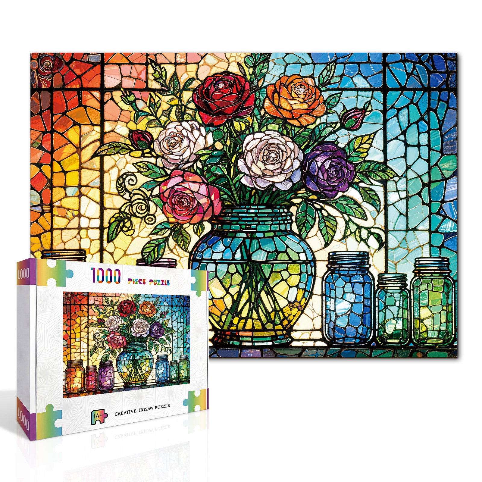 kaayee-blooming-radiance-puzzle-1000-t-standard-blumen image 2