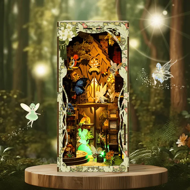 magicholz-book-nook-secret-world-of-the-forest-diorama-led image 1