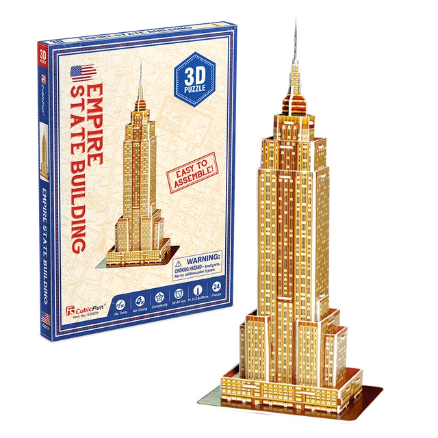 cubic-fun-architecture-s3003h-empire-state-3d-puzzle image 1