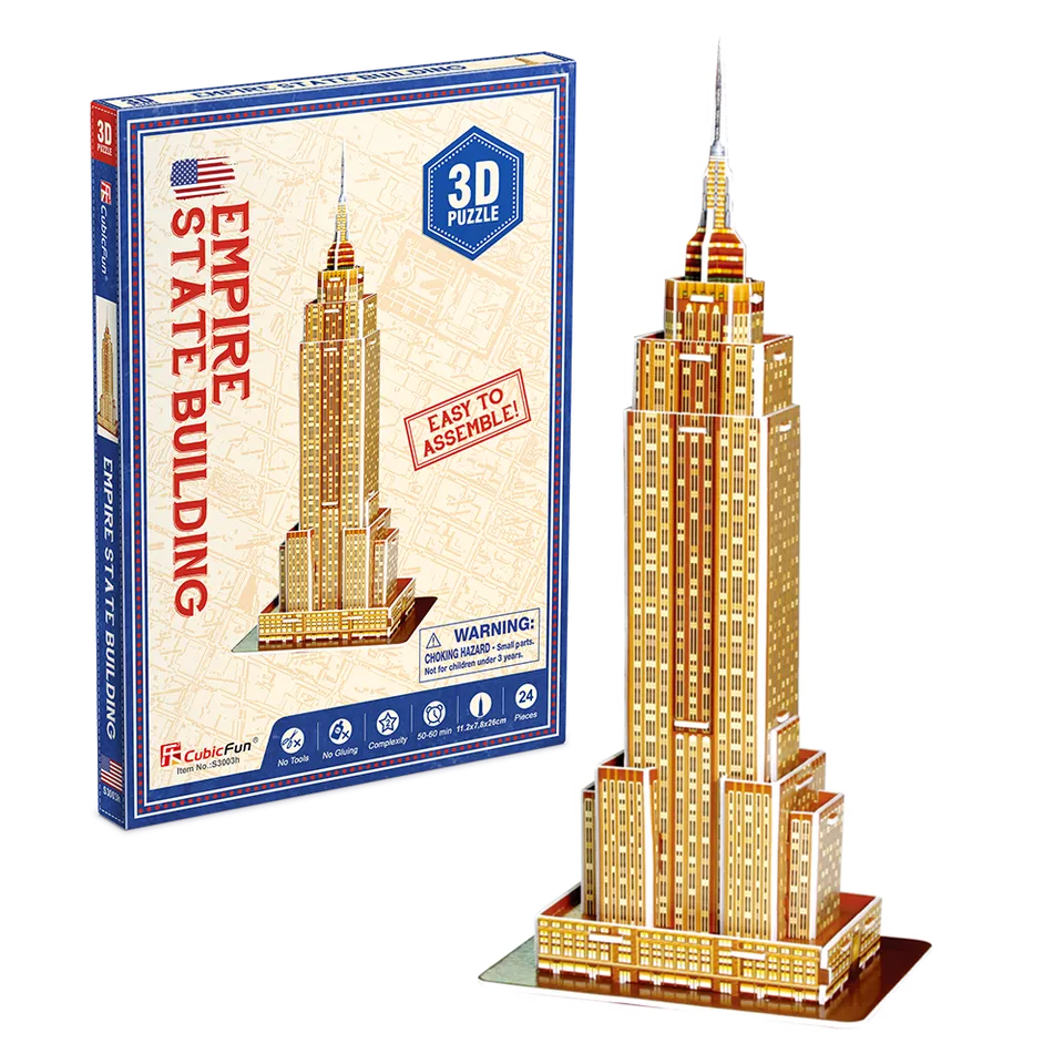 cubic-fun-architecture-s3003h-empire-state-3d-puzzle image 1