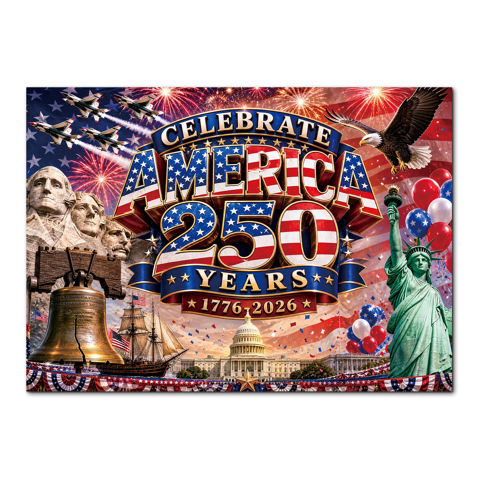kaayee-cardboard-america-250-puzzle-1000-teile-eco-white image 1