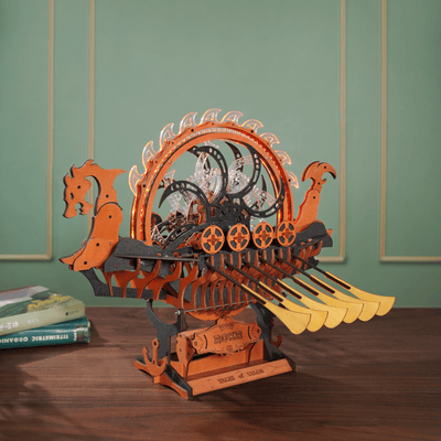 magicholz-mechanischer-bausatz-wikinger-drachenschiff-holzmodell image 6