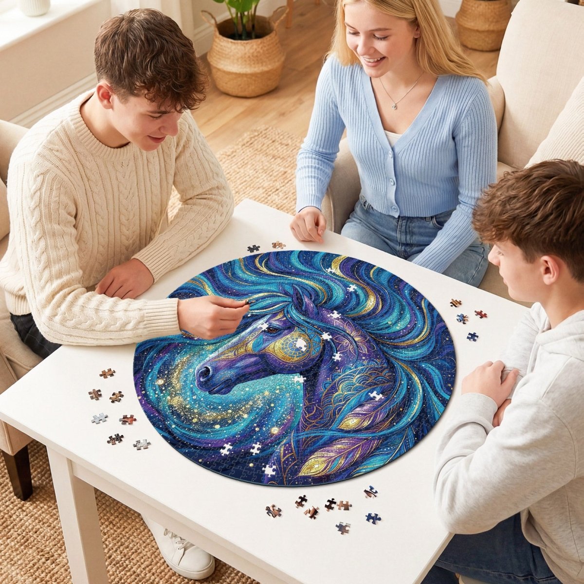 kaayee-celestial-violet-steed-puzzle-1000-teile-eco-white-board image 4