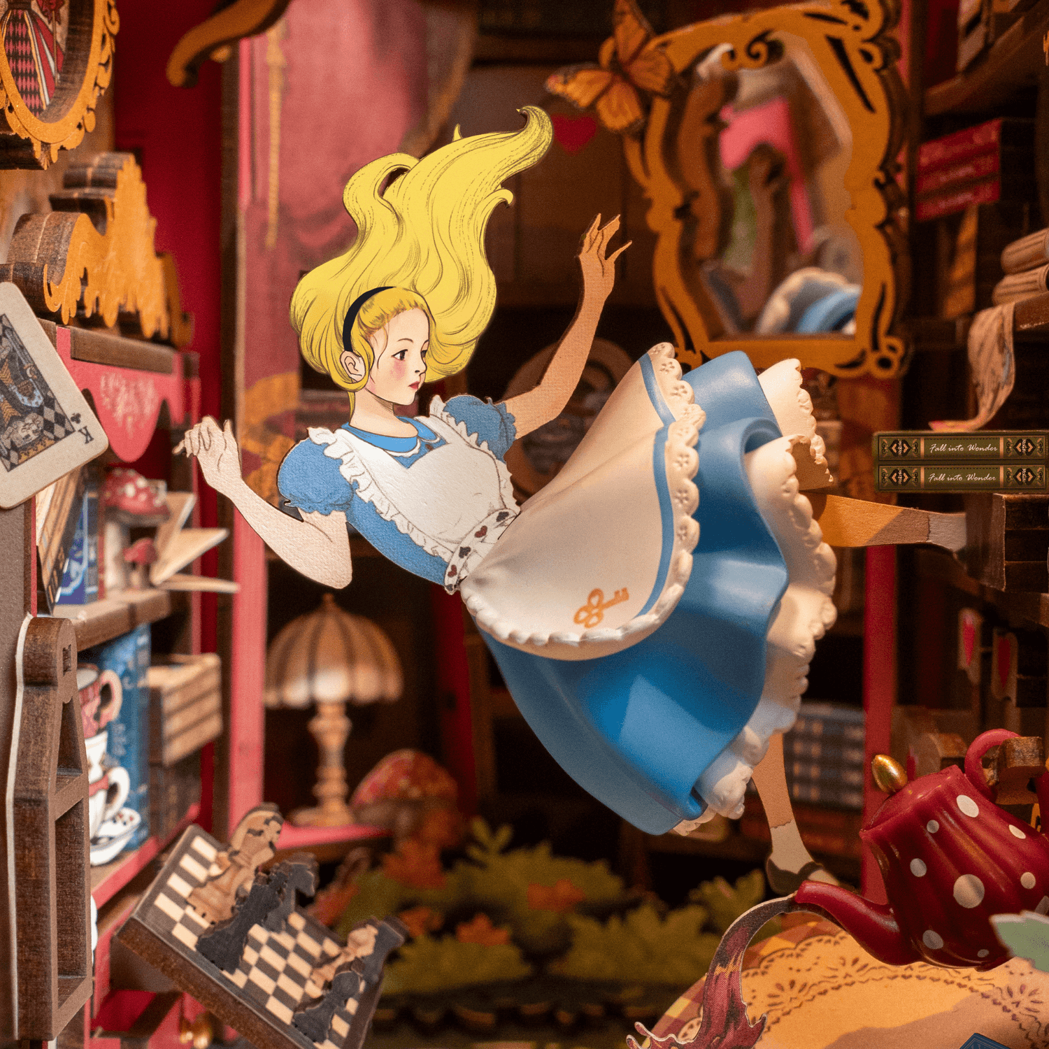 magicholz-alice-adventure-book-nook-led-b-cherecke-holzbausatz image 5