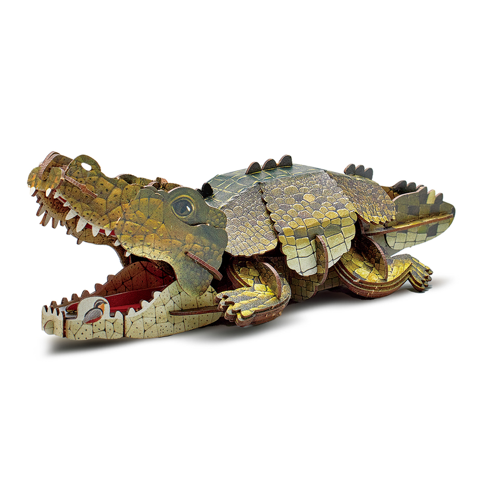 cubicfun-really-wild-animals-ds1182h-crocodile-3d-puzzle image 2