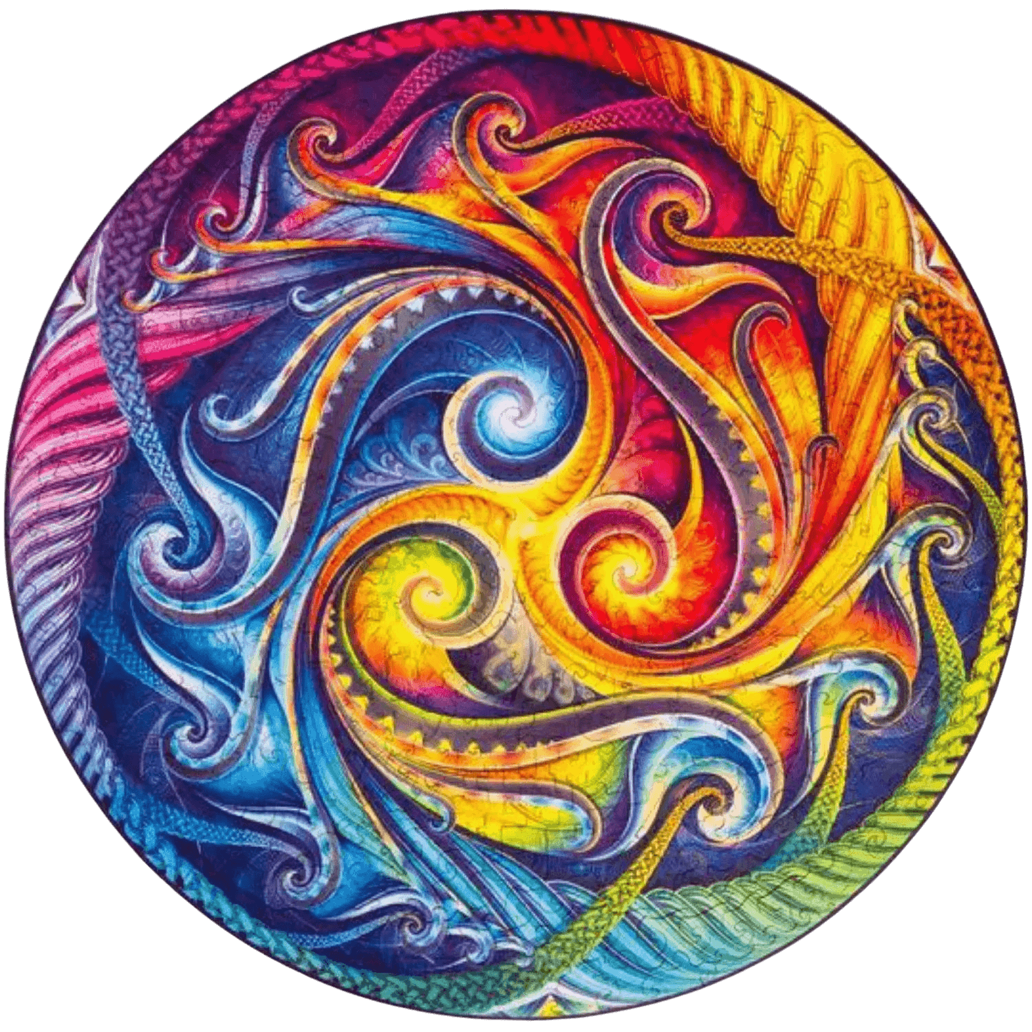 magicholz-holzpuzzle-mandala-spirale-inkarnation-holz-puzzle-rund image 2
