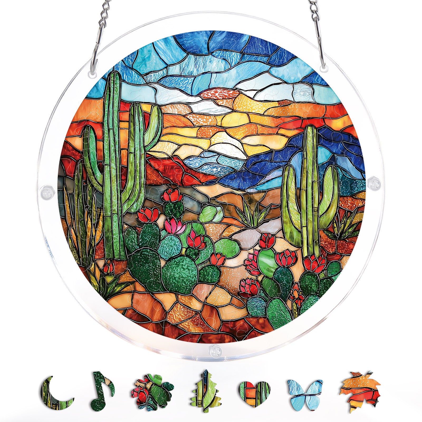 kaayee-desert-cactus-suncatcher-medium-kaktus image 3