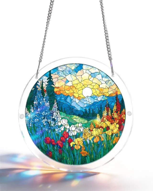 kaayee-suncatcher-puzzle-dawn-blossom-sea-light-fensterbild-s image 1