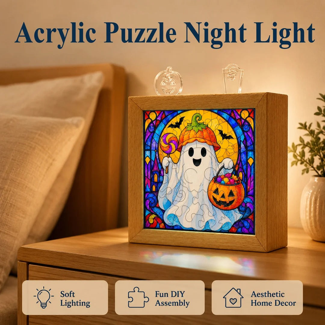 kaayee-night-light-little-ghost-brother-puzzle-nachtlicht image 6