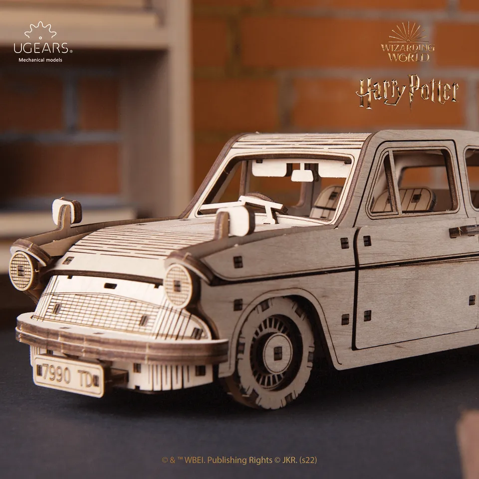 magicholz-bausatz-harry-potter-magical-vehicles-starter-kit image 1