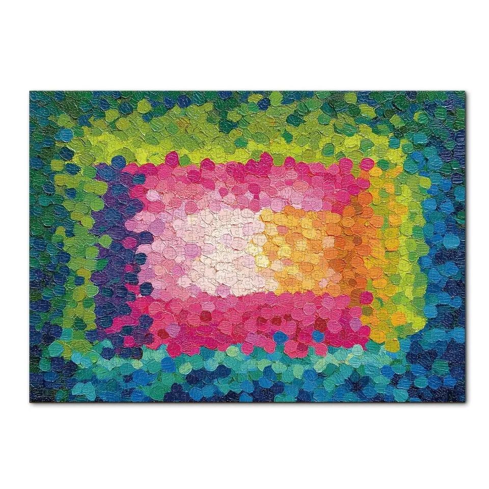 kaayee-cardboard-puzzle-palette-knife-art-1000-teile-rechteck image 1