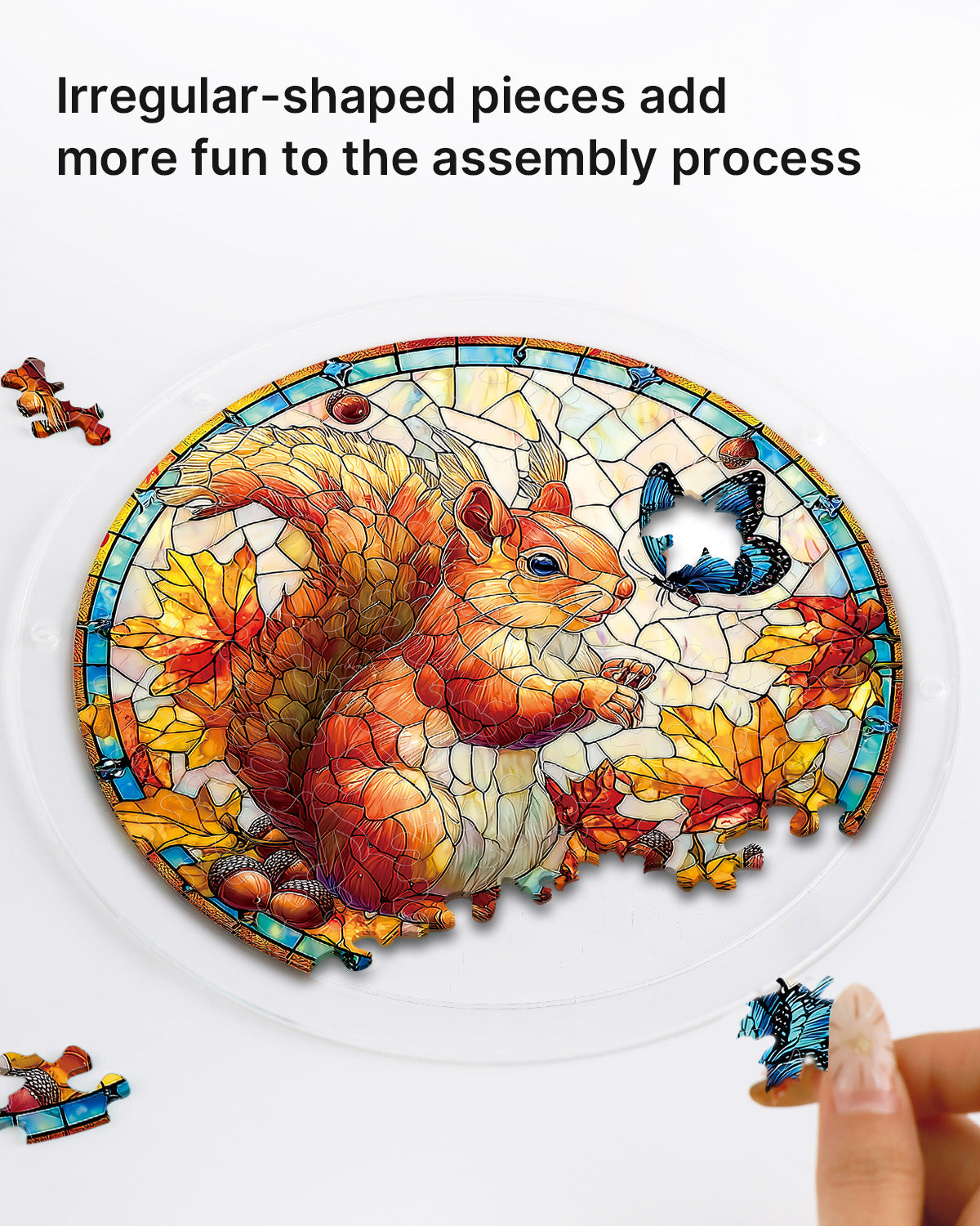 kaayee-suncatcher-puzzle-eichh-rnchen-fensterbild-small image 2