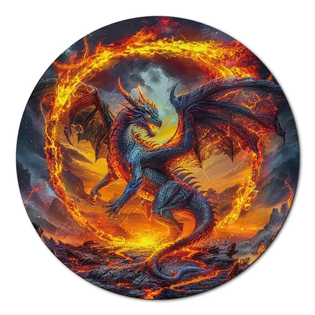 kaayee-dragonfire-halo-puzzle-1000-teile-eco-white-board-drache image 1