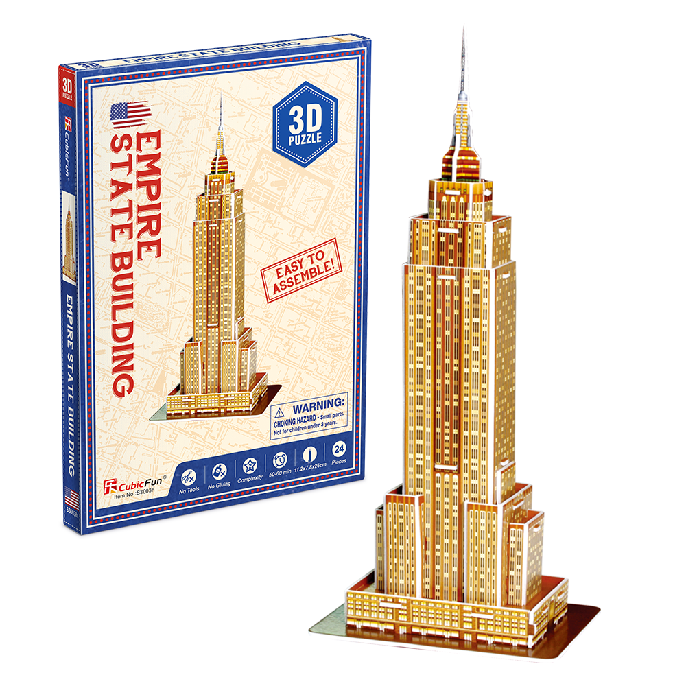 cubic-fun-architecture-s3003h-empire-state-3d-puzzle image 1