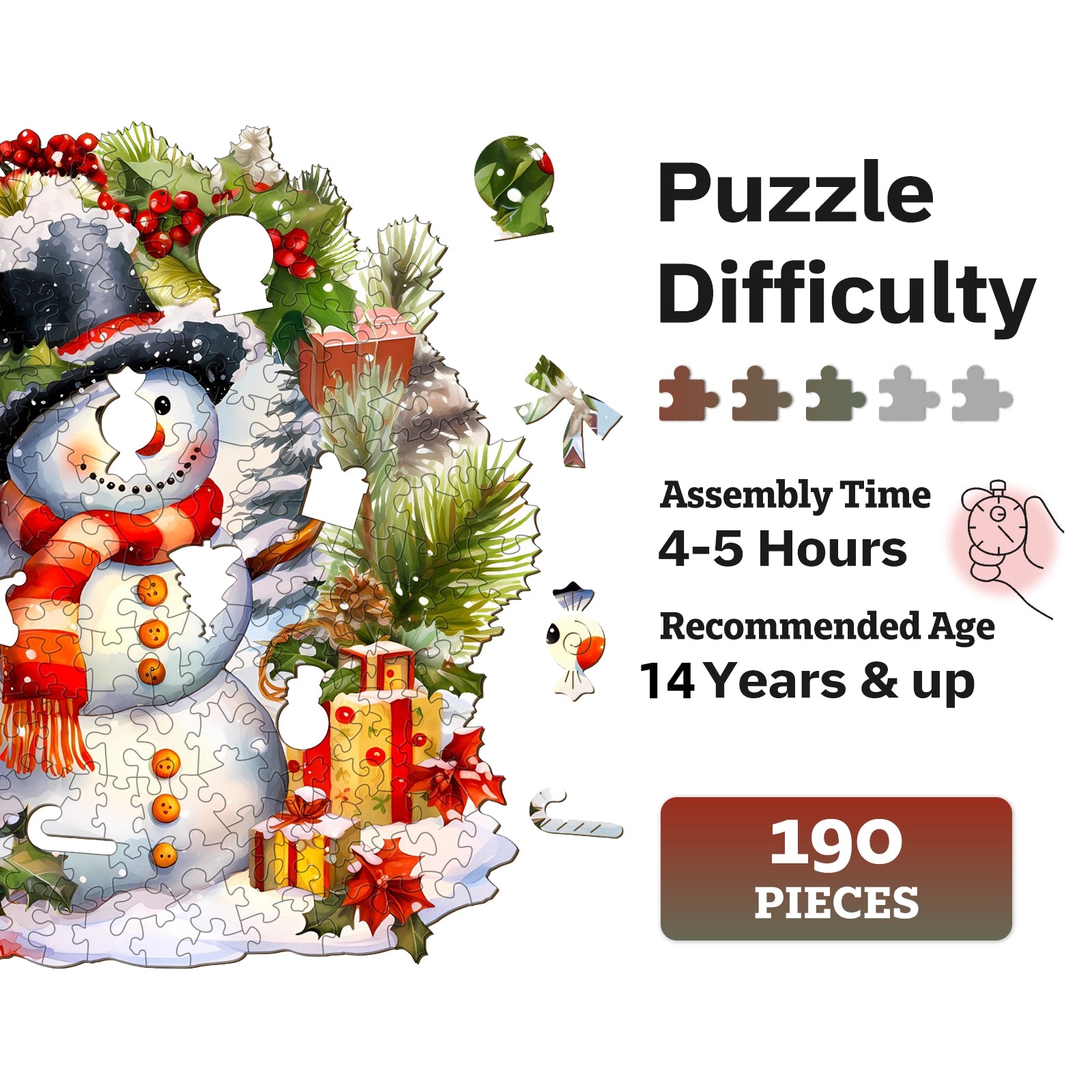 jigfoxy-snowman-frozen-holzpuzzle-m-190-teile-winter image 6