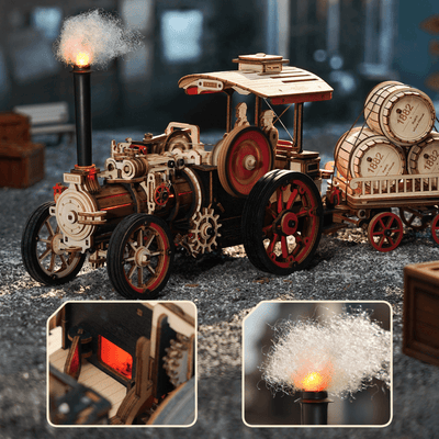 magicholz-dampfmaschine-mechanischer-bausatz-dampflok-469-teile image 4