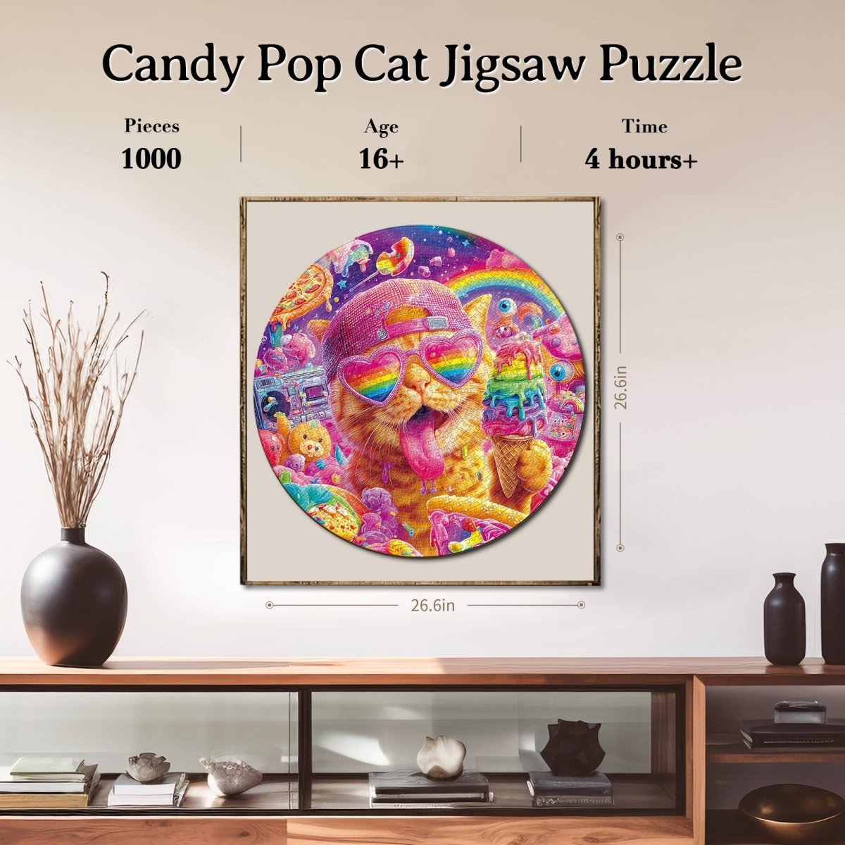 kaayee-cardboard-puzzle-candy-pop-cat-1000-teile-eco-katze image 4