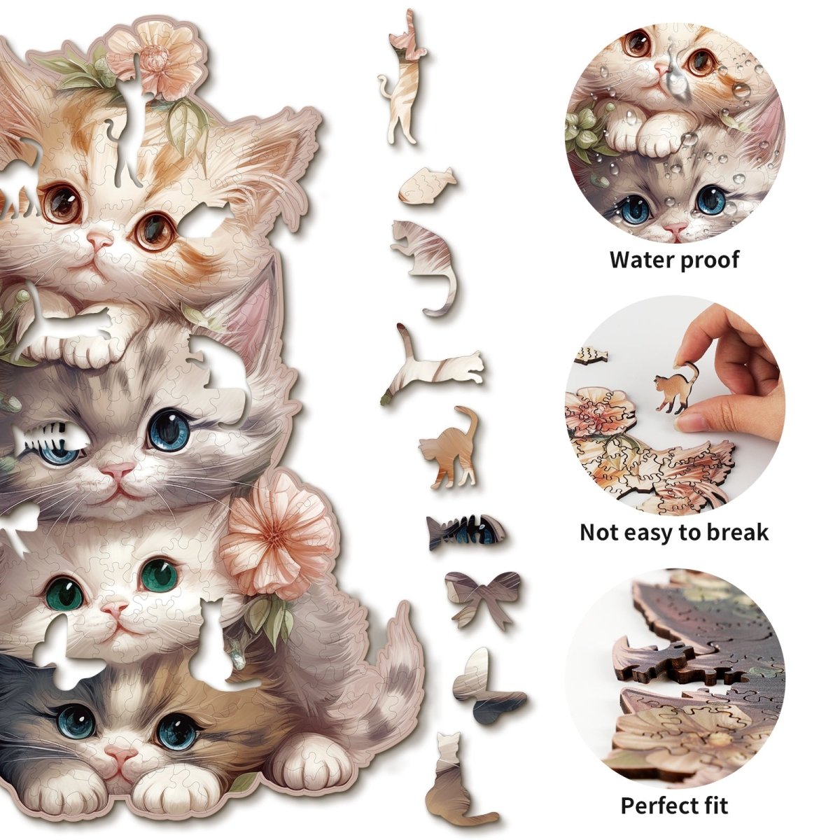 kaayee-wooden-puzzle-cute-kitten-holzpuzzle-katze-medium image 2