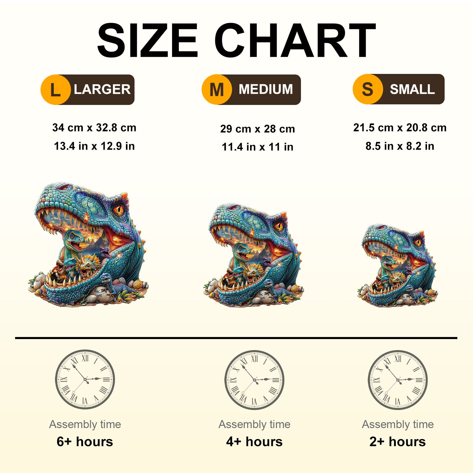 jigfoxy-dinosaur-holzpuzzle-90-teile-s-dinosaurier image 5