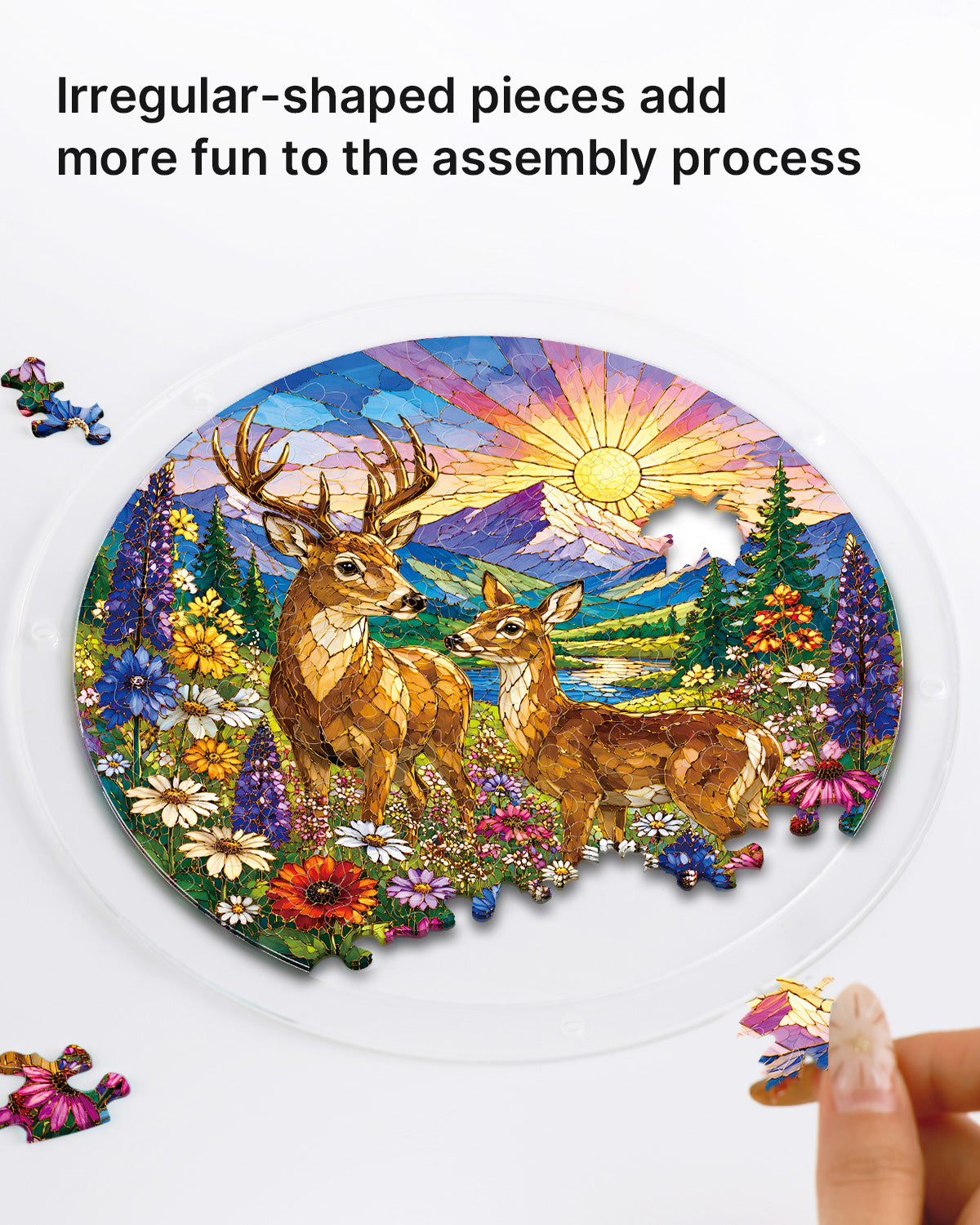 kaayee-suncatcher-puzzle-meadow-sunrise-acryl-fensterbild-medium image 2