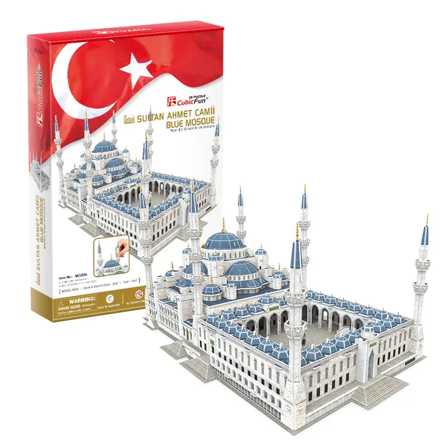 cubicfun-architecture-sultan-ahmed-moschee-mc203h-3d-puzzle image 1