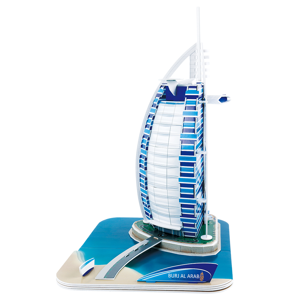 cubic-fun-architecture-c065h-burj-al-arab-3d-puzzle-hotel image 2