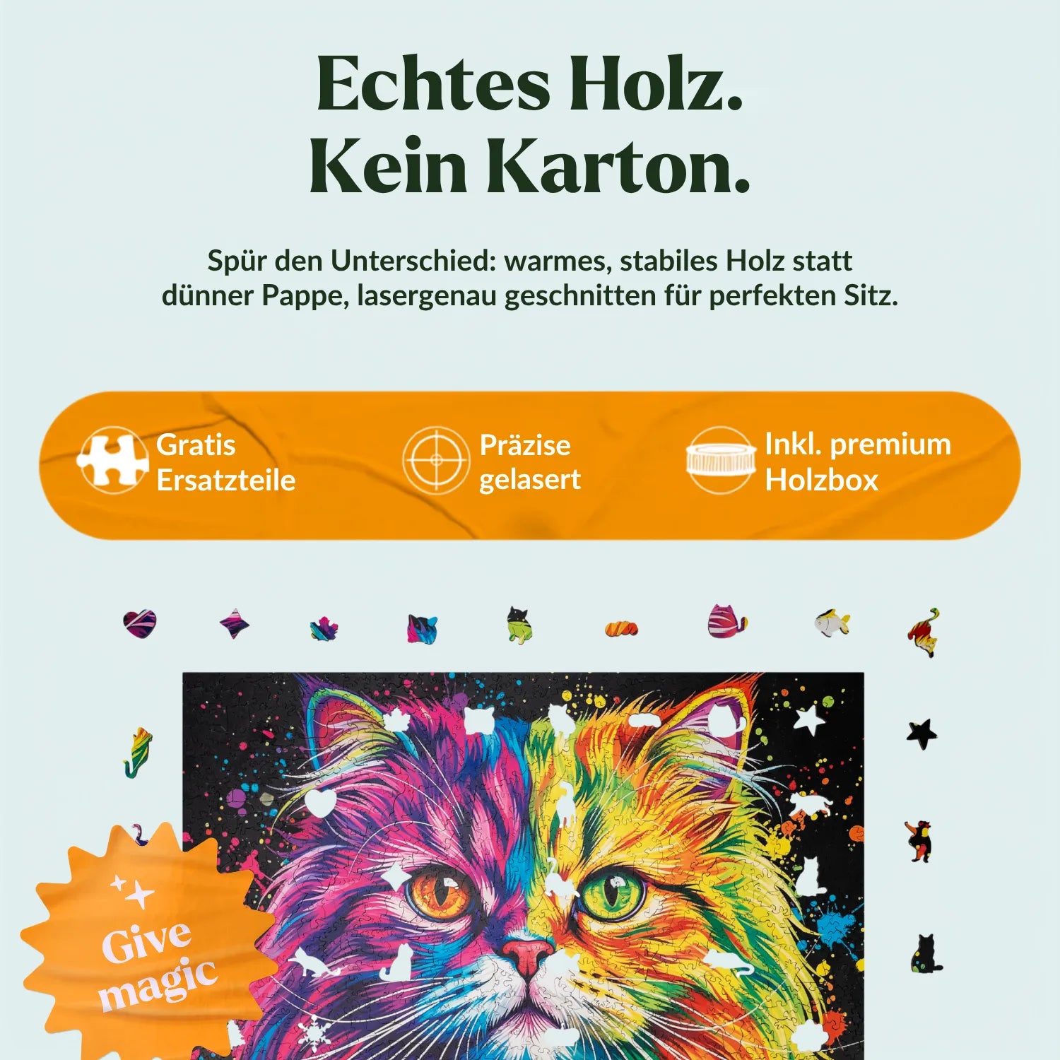 magicholz-bunte-perserkatze-holzpuzzle-1000-teile-katze image 3