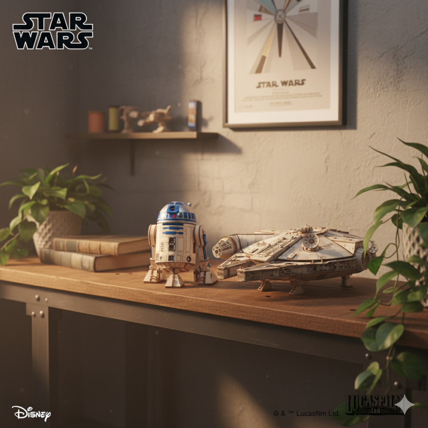 magicholz-mission-rebellion-r2-d2-falcon-holzbausatz-set image 3