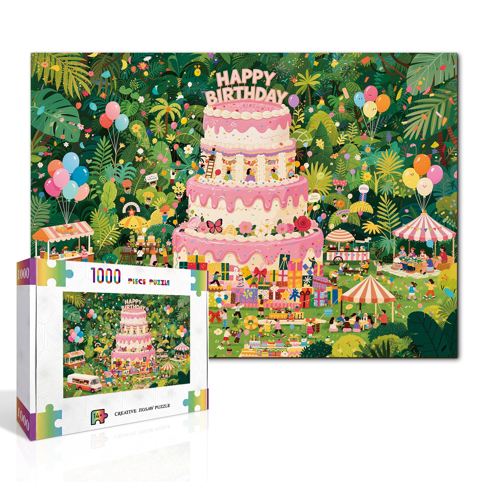 kaayee-dreamy-birthday-garden-1000-teile-puzzle-eco-garten image 2