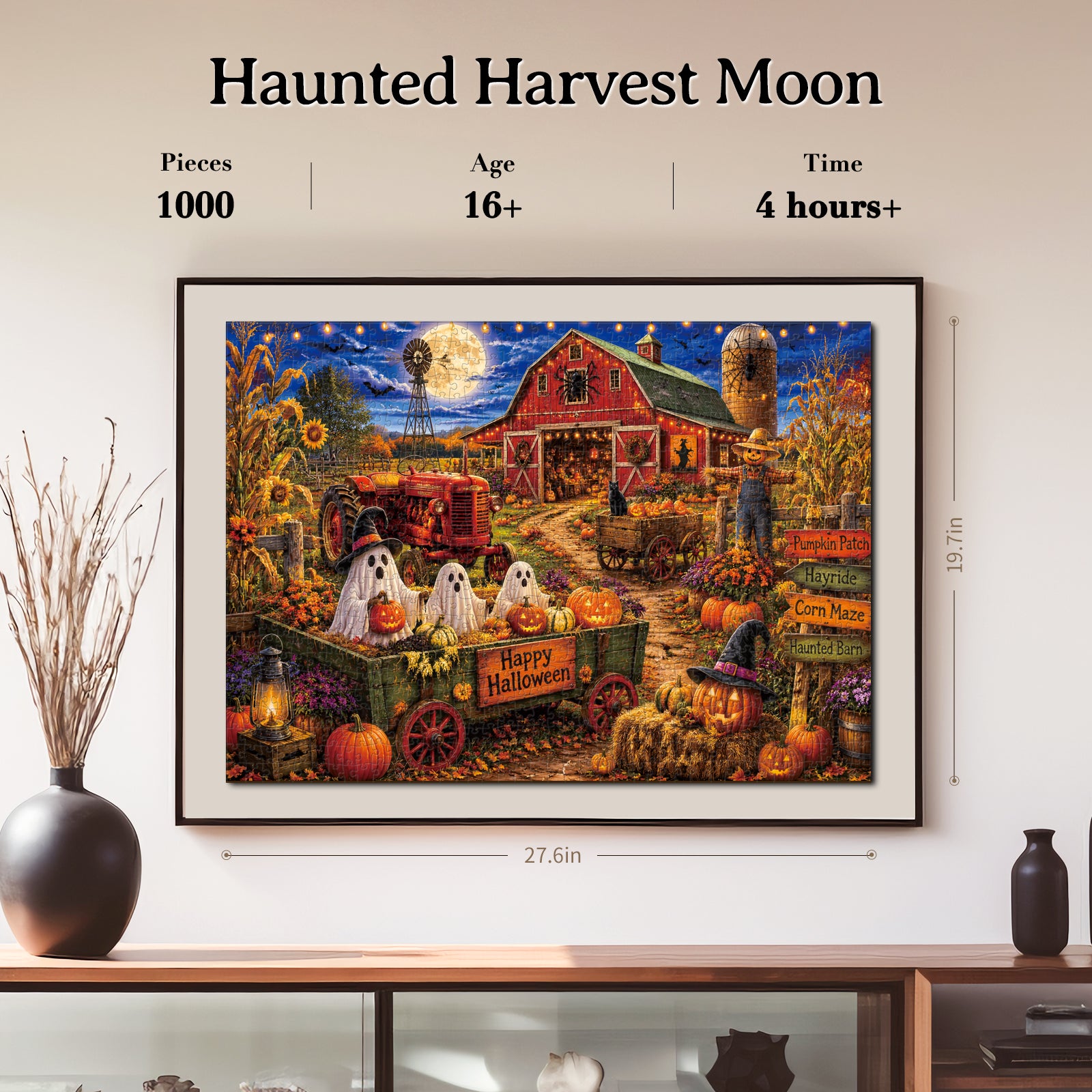 kaayee-haunted-harvest-moon-1000-teile-kartonpuzzle-eco-white-board image 7