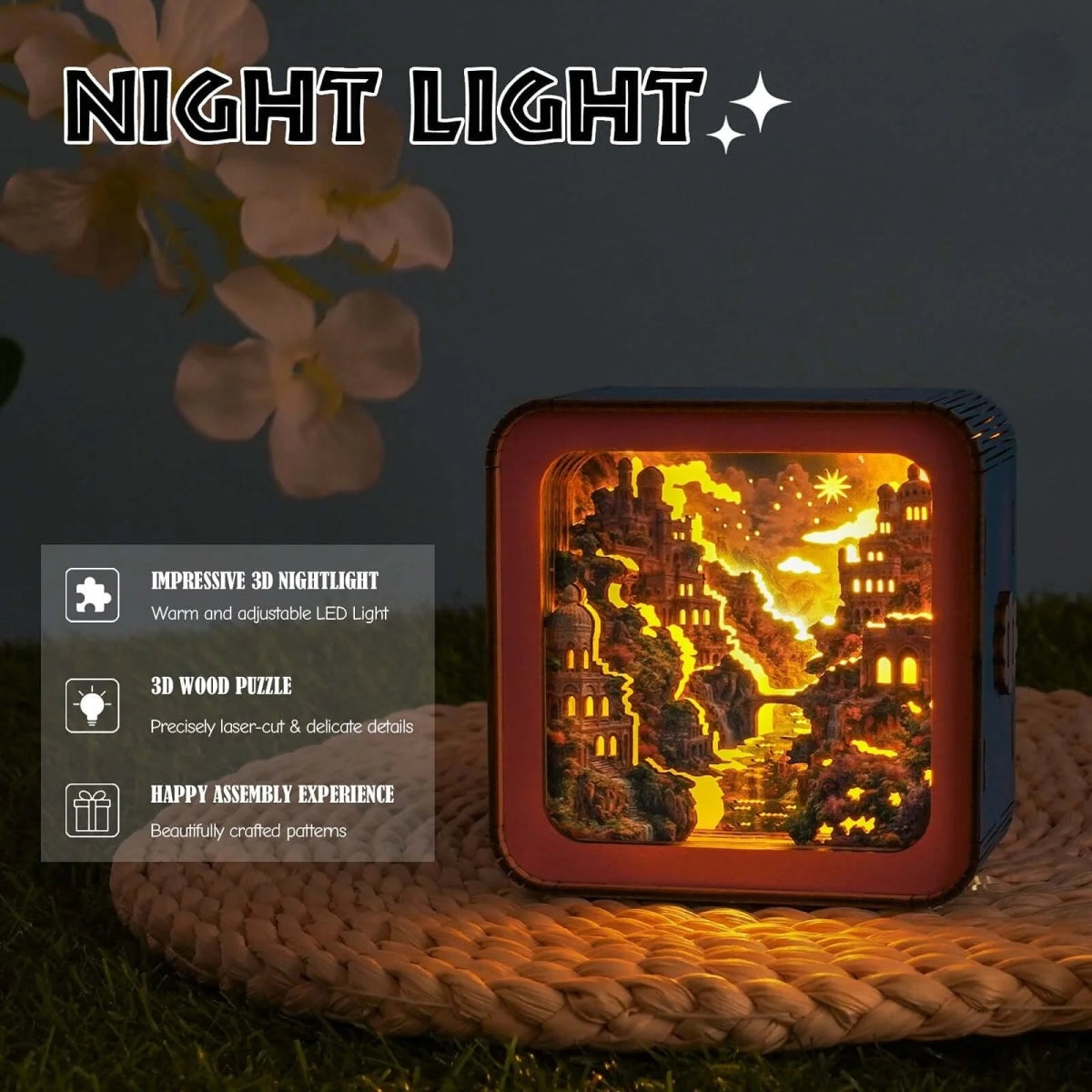 kaayee-night-light-holz-nachtlicht-traumschloss-3d-puzzle image 4