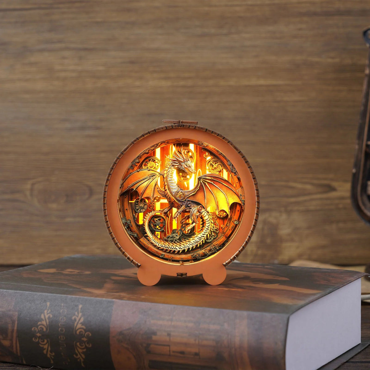 kaayee-night-light-mechanical-dragon-holznachtlicht-drache image 4