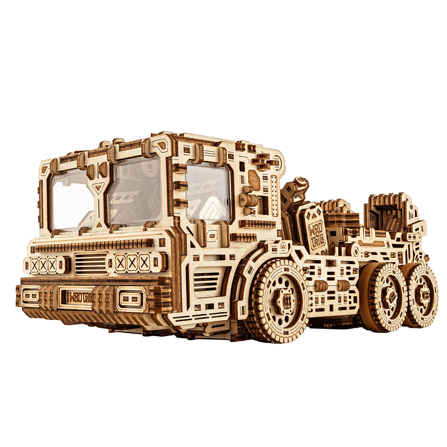 magicholz-timbertron-ultima-transformer-holzmodell-roboter-truck-1200-teile image 6